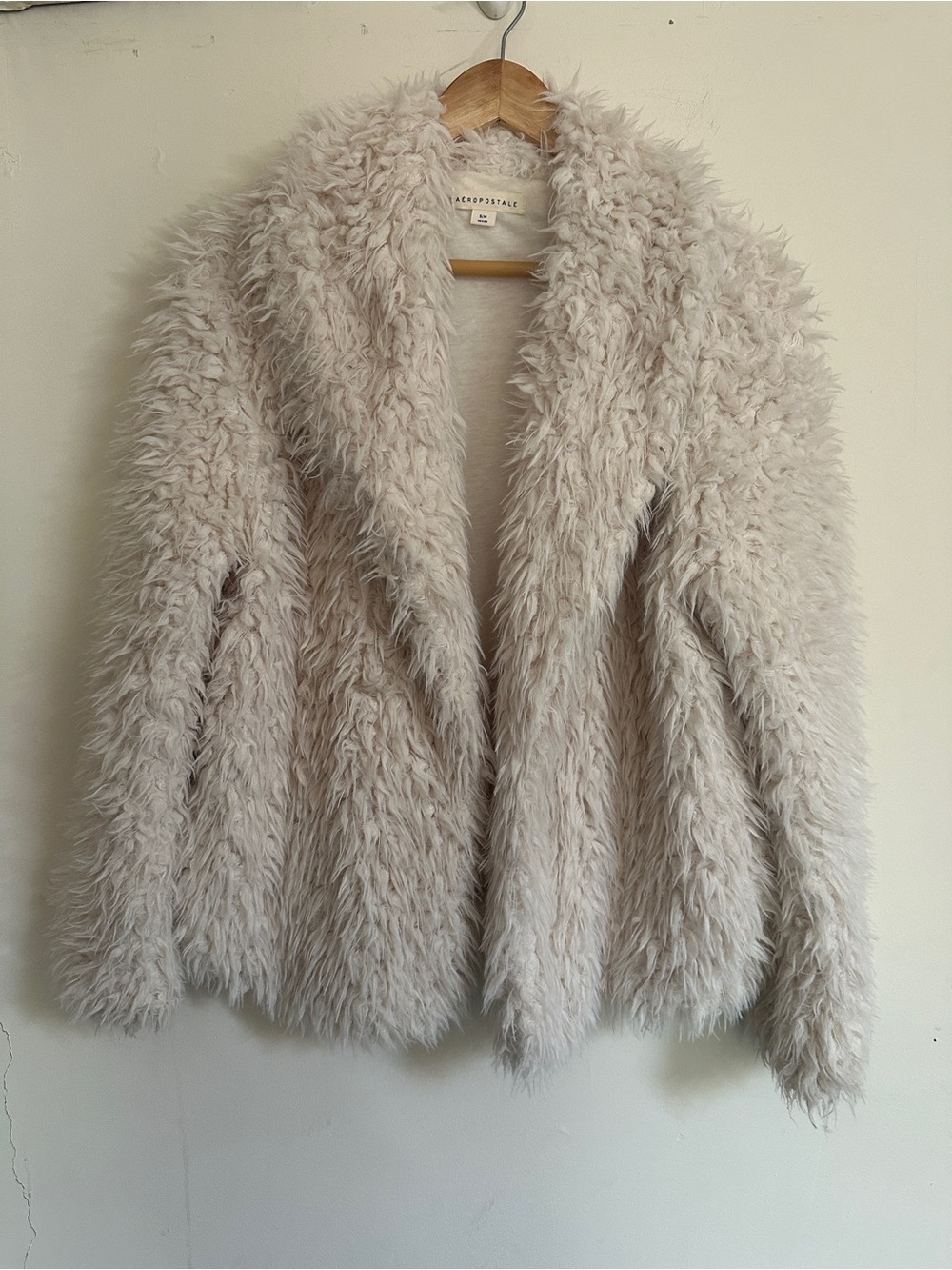 Aeropostale Faux Fur Teddy Jacket